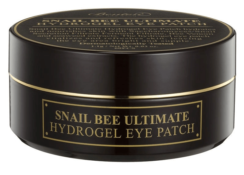 Benton Oro/Carbón Snail Bee Ultimate Parches Hidrogel Ojos 60 Unidades