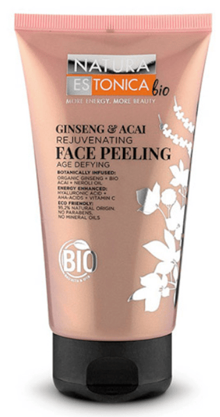 Natura Estonica Peeling Facial Anti-Edad Ginseng & Acai 150 ml