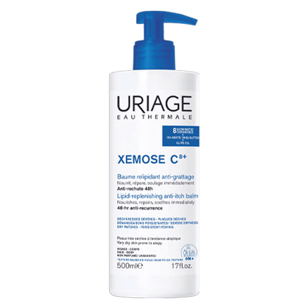xemose C8+ Baume relipidant anti-grattage 500ml 5