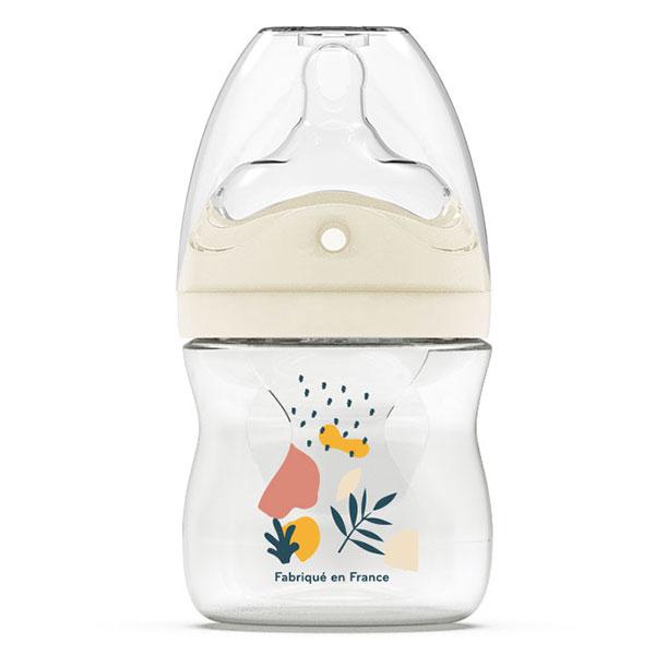 Biberon Tétine Multi-Perforée Anti-Colique Rose 150ml 4