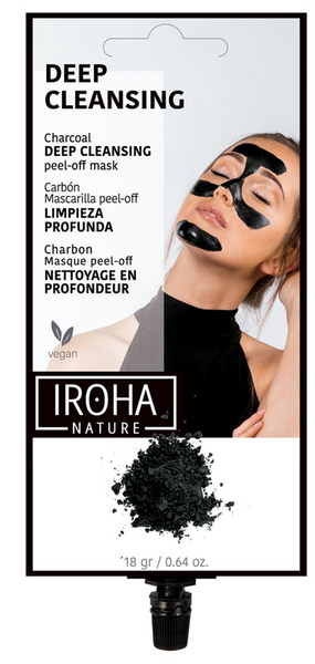 Iroha Nature Charcoal Deep Cleansing Peel Off Mask 18gr