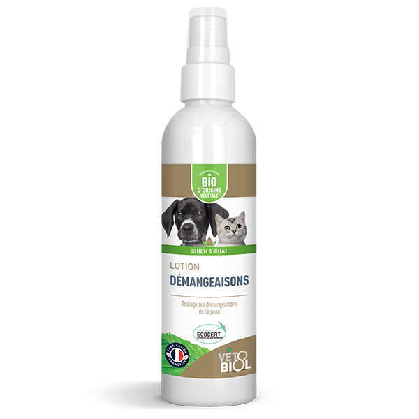 Comparer les prix de Vétobiol Hygiène Lotion Anti-Démangeaisons Bio 240ml