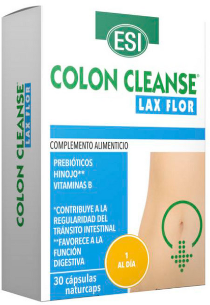 Colon Cleanse Lax Flor 30 Cápsulas
