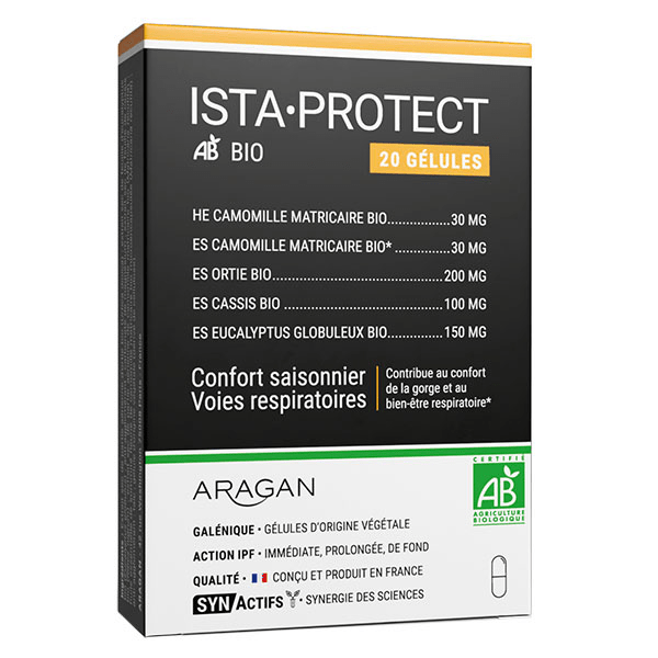 Aragan - - IstaProtect® BIO - Respiration - Camomille - 20 gélules 4