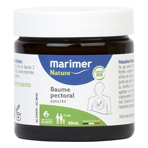 Nature Baume Pectoral aux Huiles Essentielles Bio 50mL 4