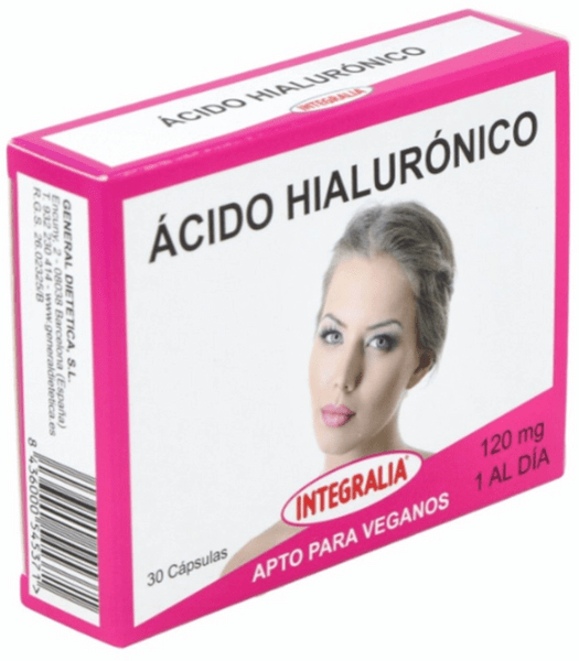 Integralia Ácido Hialurónico 120 Mg 30 Cápsulas