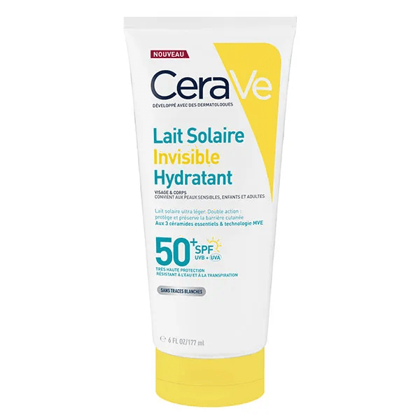 Suncare Lait Solaire Invisible Hydratant SPF50+ Haute Protection visage et corps 177mL 4