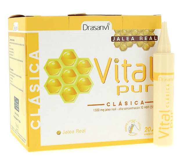 Drasanvi Vitalpur Clásica Jalea Real 1500Mg 20 Viales De 15Ml