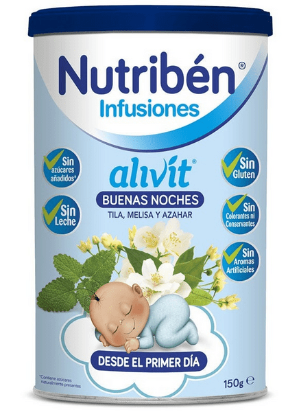 Nutribén Alivit Buenas Noches Infusión Infantil 150 Gr