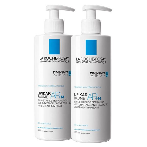 Lipikar Baume AP+M Lot de 400ml x 2