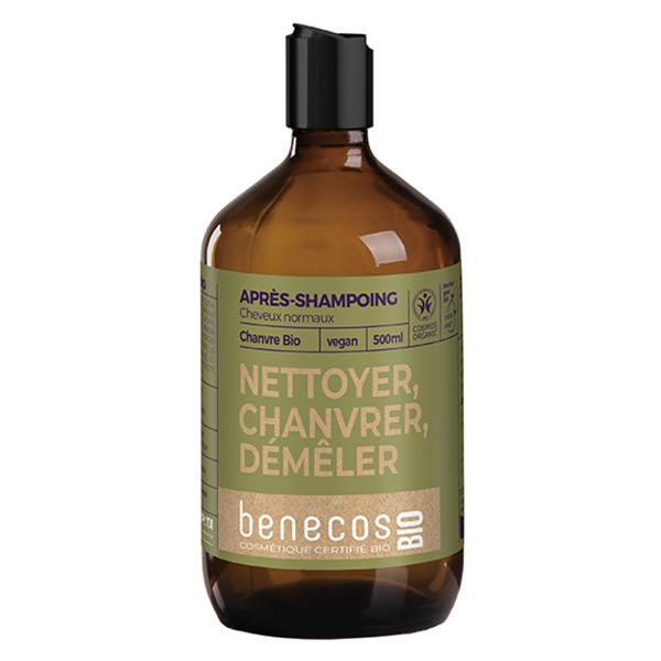 Après-Shampoing Cheveux Normaux Chanvre Bio 500ml