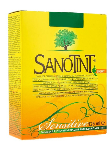 Sanotint Tinte Sensitive 74 Castaño Claro 125ml