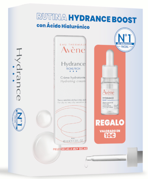 Avène Hydrance Crema Rica 40 Ml + Sérum 10 Ml