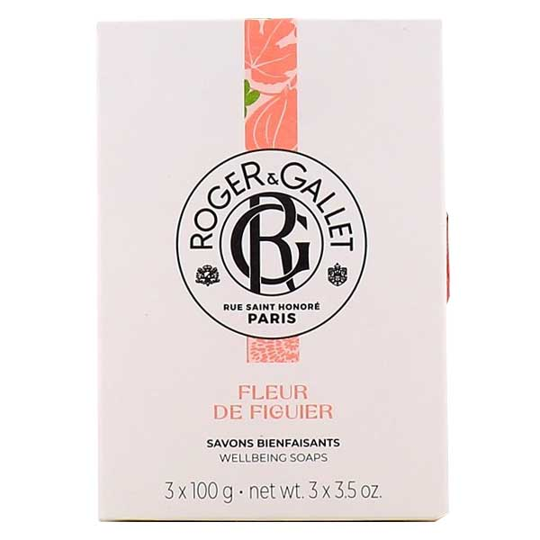 Roger & Gallet Fleur de Figuier Coffret Savon Bienfaisant 3 x 100g