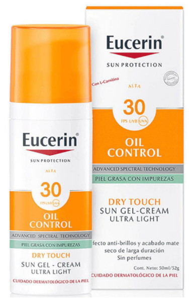Eucerin Gel-Crema Oil Control Dry Touch SPF30+ 50 ml