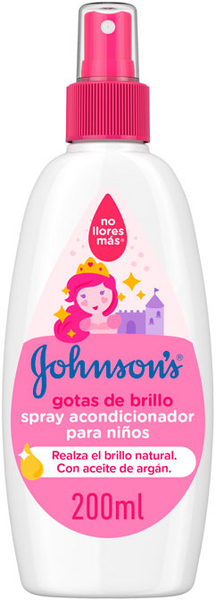 Johnson's Spray Acondicionador Niños Gotas De Brillo 200ml