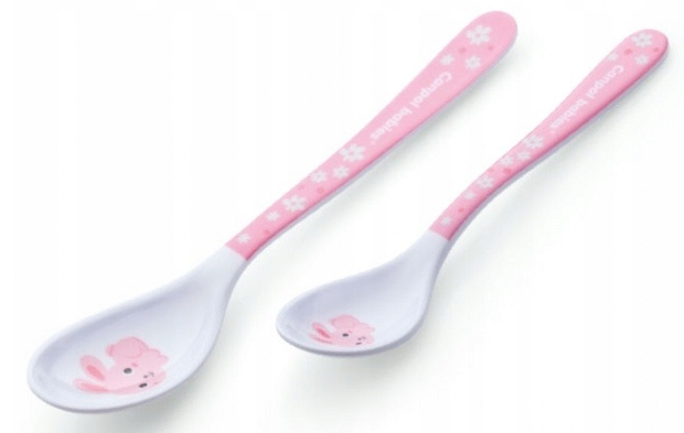 Canpol Babies Cucharas De Melamina Rosa 2 Uds