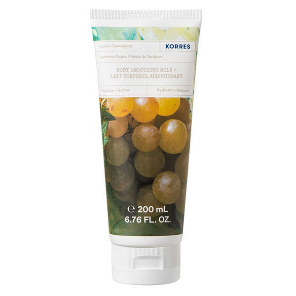 Corps Lait Corporel Adoucissant au Raisin de Santorin 200ml