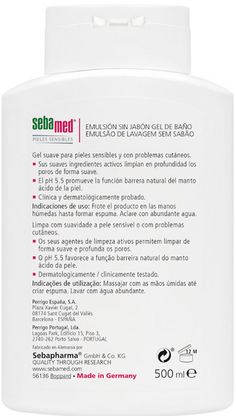 Sebamed Emulsión Sin Jabón 500 Ml