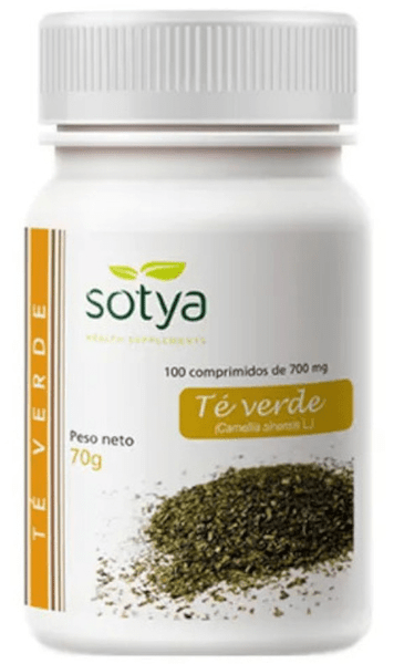 Sotya Té Verde 700 Mg 100 Comprimidos