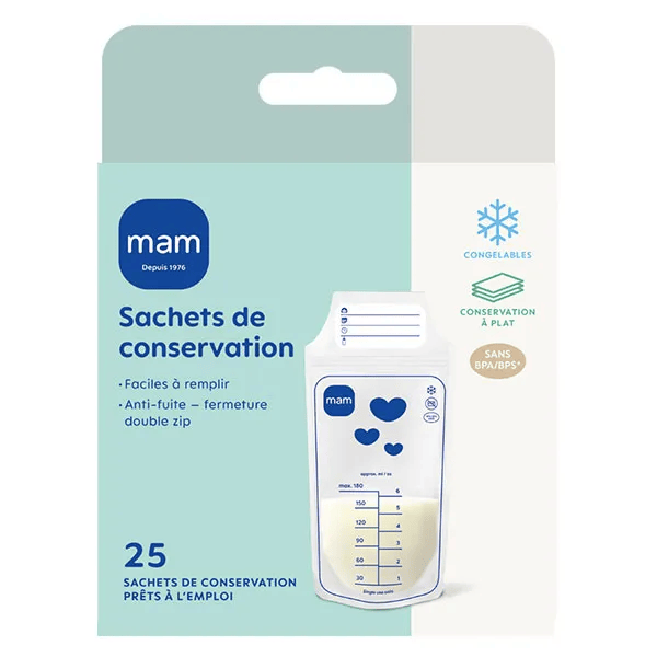 Sachets de conservation 180ml X25 2
