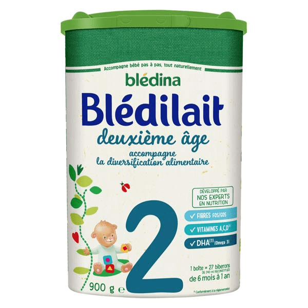 Blédina Blédilait Lait de Suite 2ème Âge 900g 3