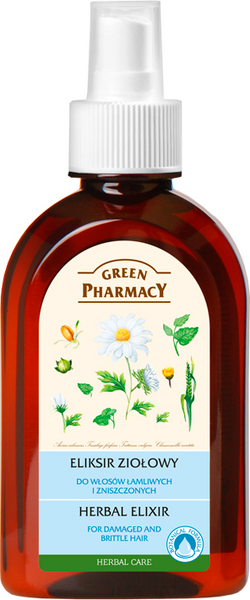 Greenpharmacy Elixir Herbal Cabello Quebradizo Y Teñido 250ml