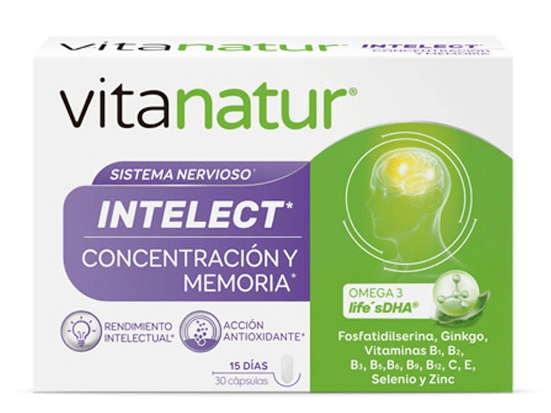 Vitanatur Intelect 30 Cápsulas