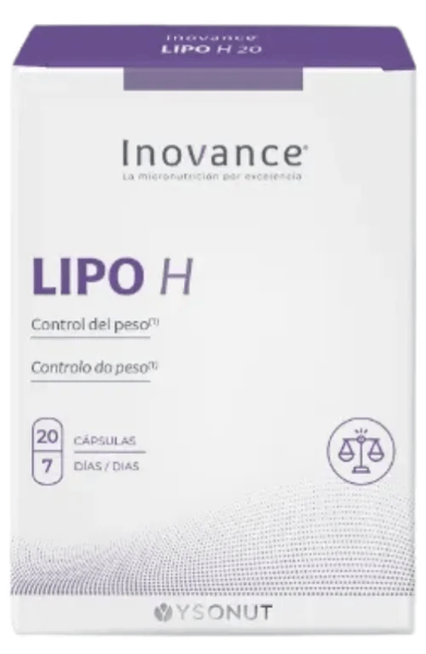 Inovance Lipo H 20 Cápsulas
