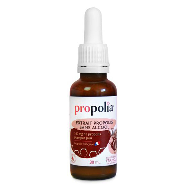 Extrait de propolis Sans alcool Défenses naturelles 30 ml