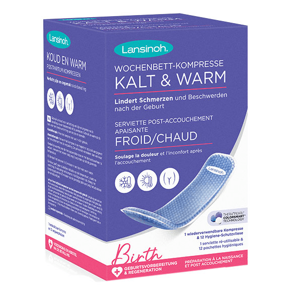 Serviette Post-Accouchement Apaisante Chaude/Froide 3
