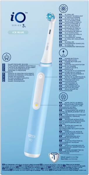Oral-B Azul Cepillo De Dientes Electrónico Io3, 1 Cabezal - Imagen 4