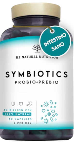 N2 Natural Nutrition Probióticos y Prebióticos 60 Cápsulas