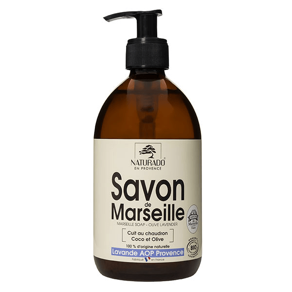 Naturado Savon de Marseille Liquide Lavande Bio 500ml 2