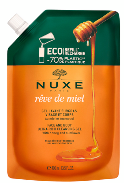 Nuxe Rêve De Miel Gel Limpiador Eco-Refill 400 Ml