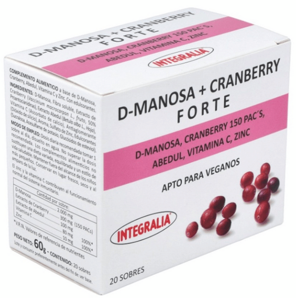Integralia D-Manosa Y Arándanos Forte 20 Sobres