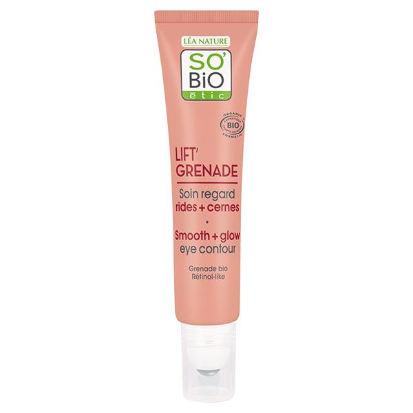 So'Bio Étic Lift'Grenade Soin Regard Rides + Cernes Bio 15ml 4