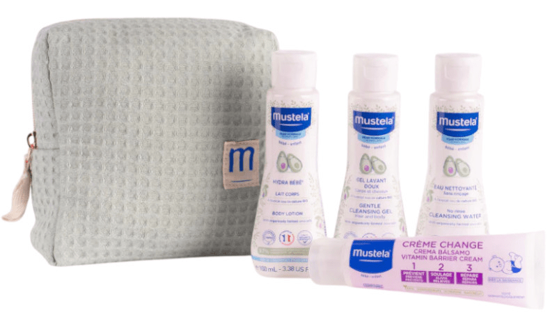 Mustela Neceser Menta 4 Productos de Higiene
