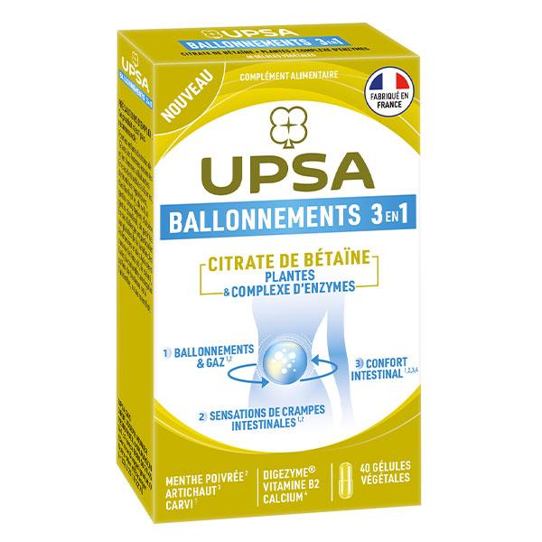 Ballonements & gaz 3 en 1 Made in France - confort intestinal - 40 gélules 5