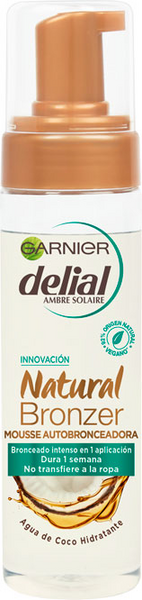 Garnier Delial Natural Bronzer Mousse Autobronceadora 200 ml