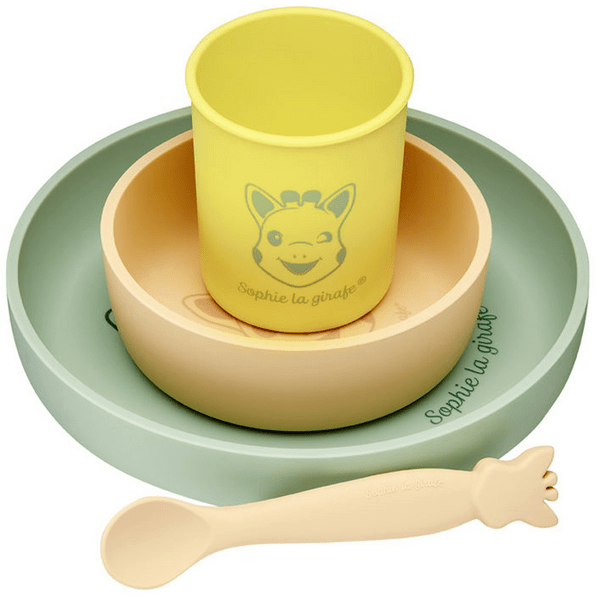 Sophie La Girafe Caja Regalo Vajilla Silicona