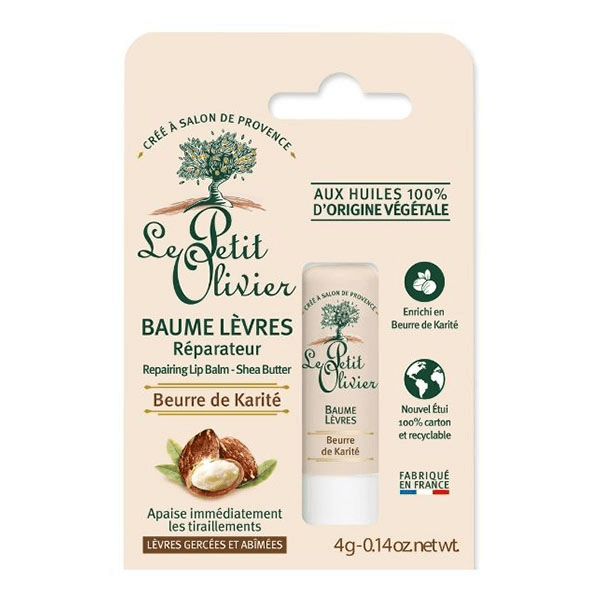 - Baume À Lèvres Réparateur - Beurre de Karité 4g 2