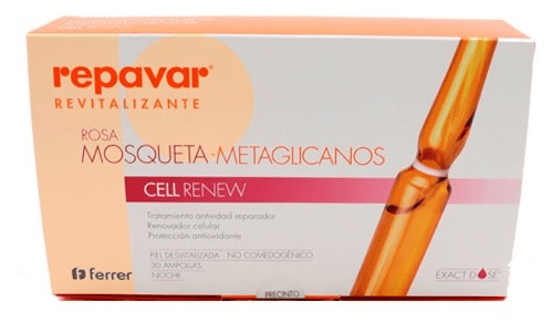 Repavar Rosa Mosqueta Metaglicanos Cell Renew Ampollas 30 uds