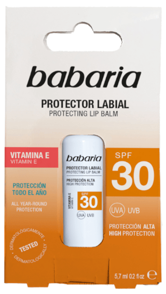 Babaria Protector Labial SPF30 1 ud