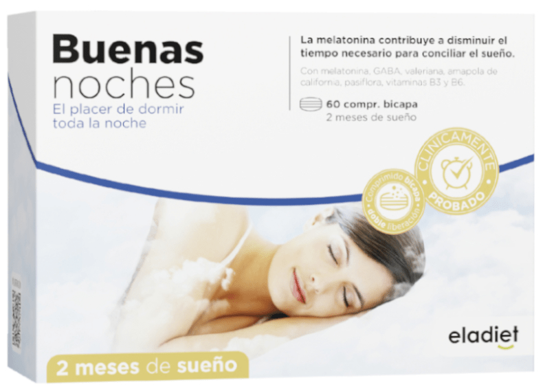 Eladiet Buenas Noches 60 Comprimidos