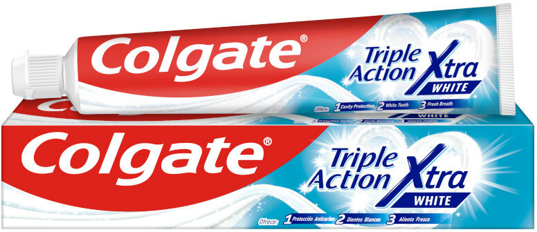Colgate Triple Action Extra White Pasta Dentífrica 75ml