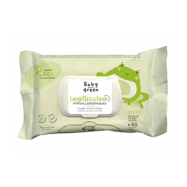 Baby Green Lingettes Cosmos Nat 60 Lingettes 4