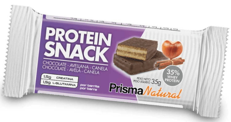 Prisma Natural Protein Snack Choco, Avellana y Canela 1 ud