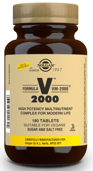 En Oferta Solgar Fórmula Vm-2000 180 Cápsulas