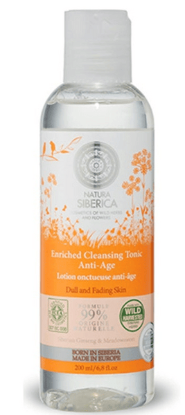Natura Siberica Tónico Limpiador Antiedad Piel Cansada 200 ml